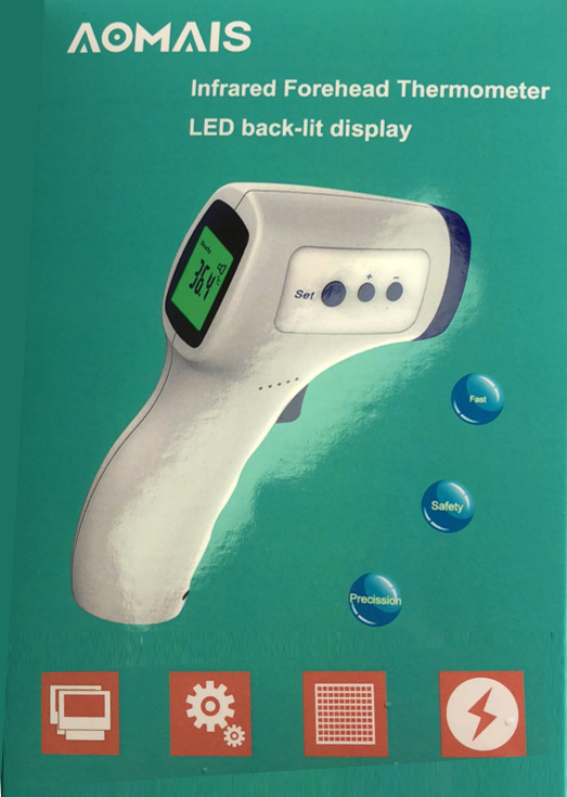IR Thermometer for forehead temperature