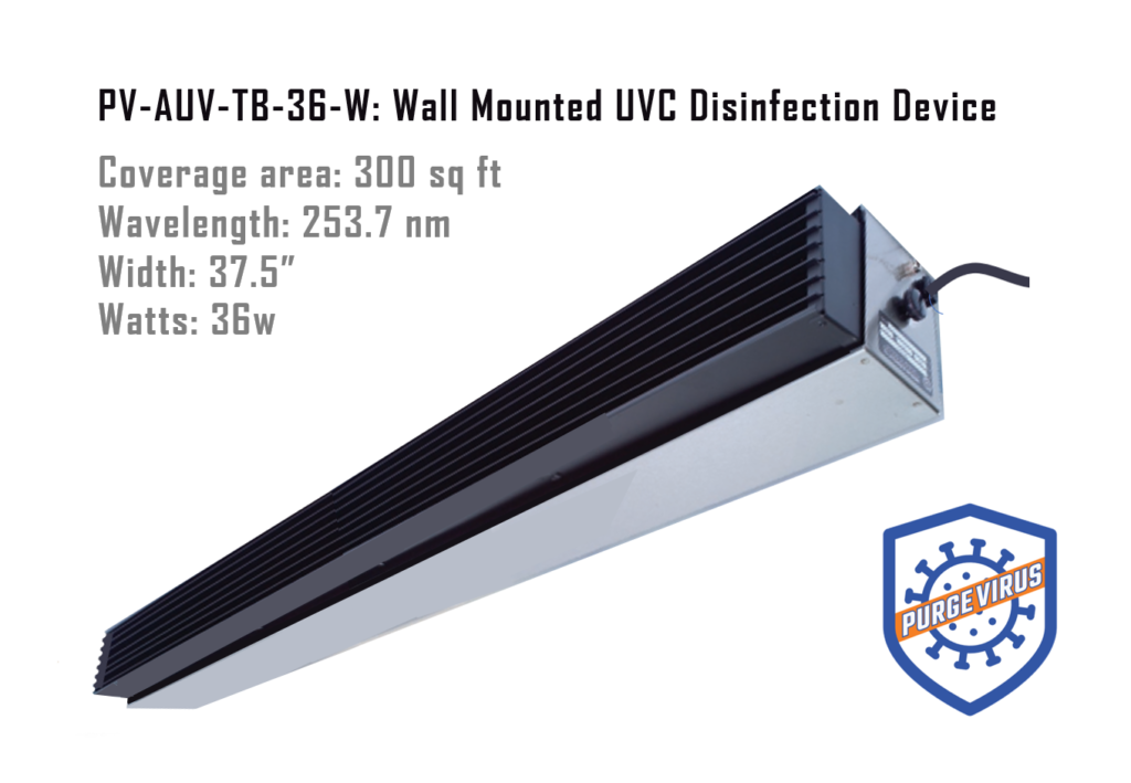 UVC light 36 watts