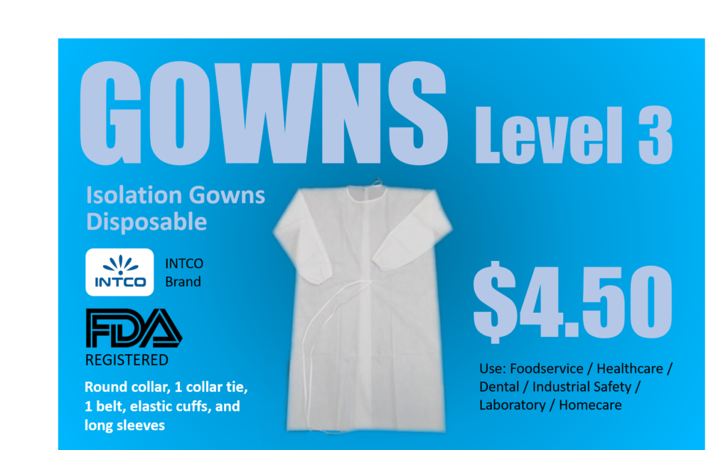 isolation gowns