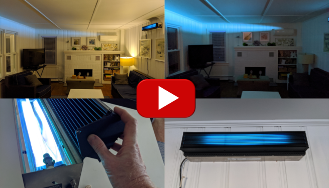 ultraviolet wall mount