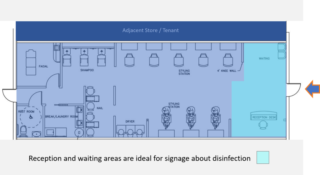 salon disinfection